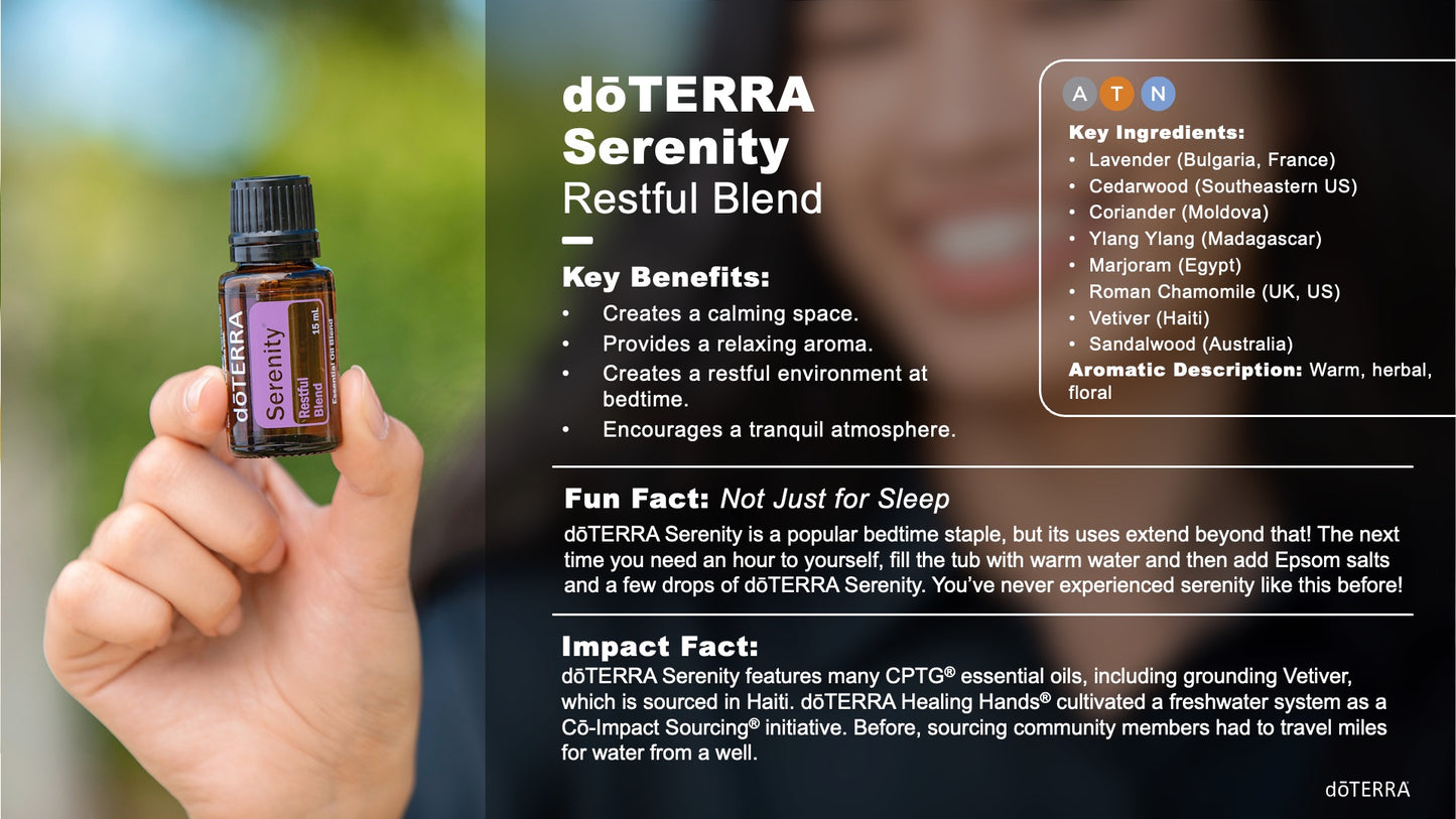 doterra serenity illóolaj keverék 15ml