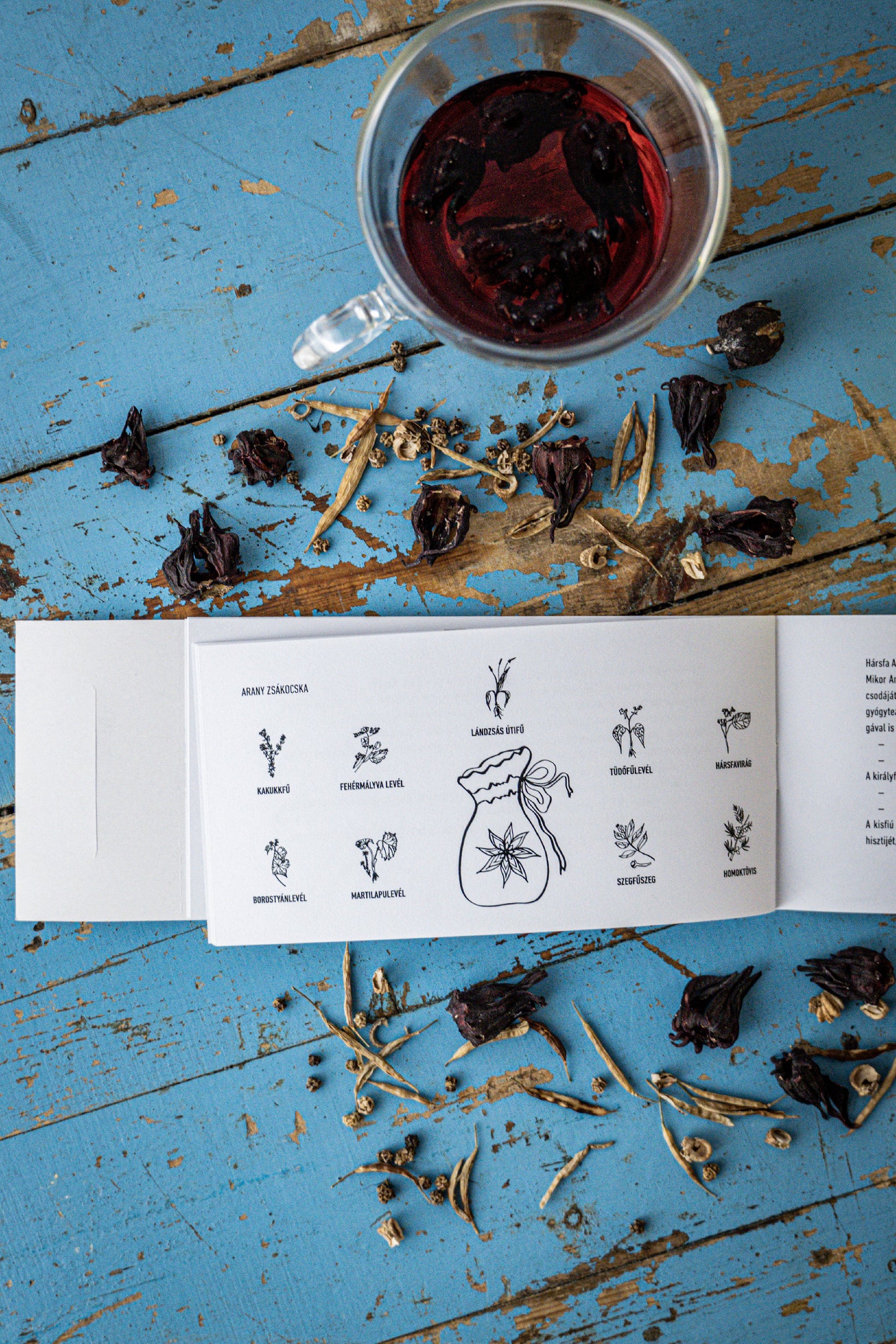 Hercegnő tea színezővel száraz köhögésre